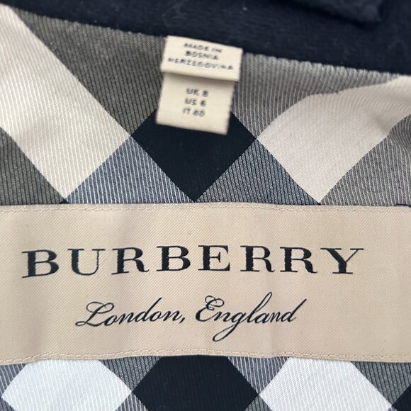 Burberry Wool Coat Size: US6 - Picture 5 of 8